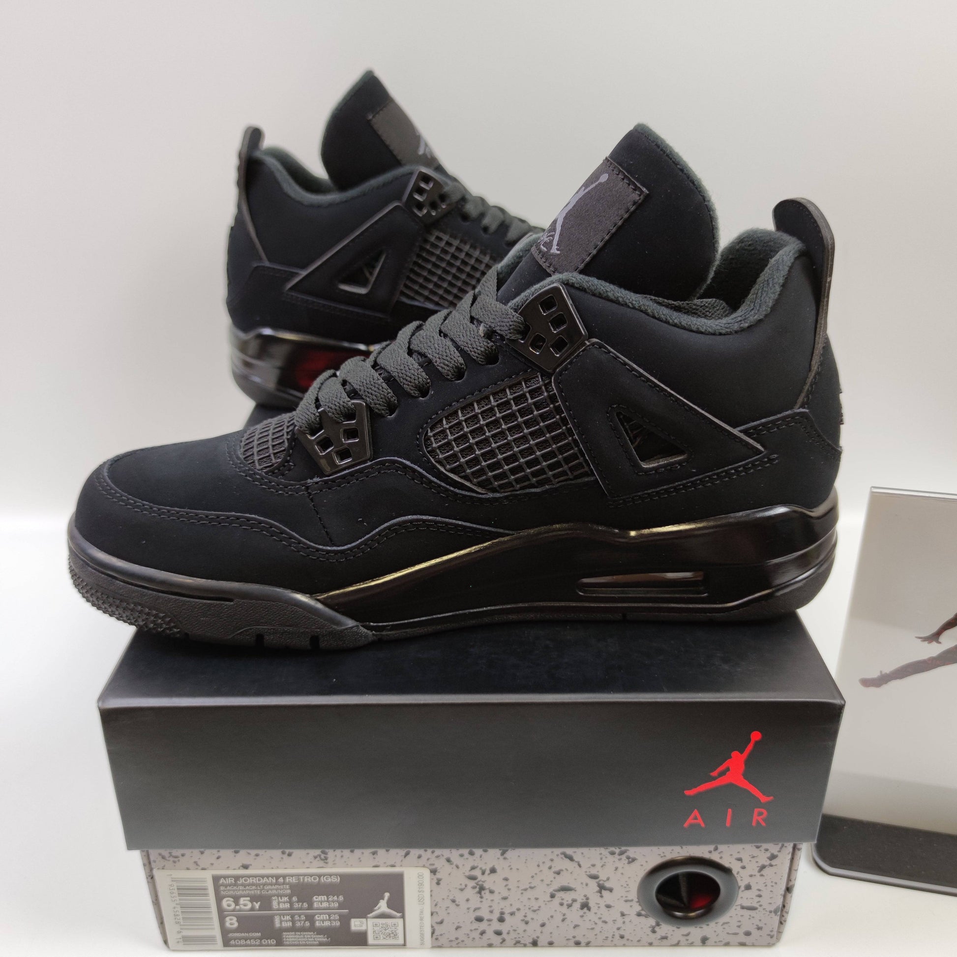 Air Jordan 4 Black Cat – Crep Select